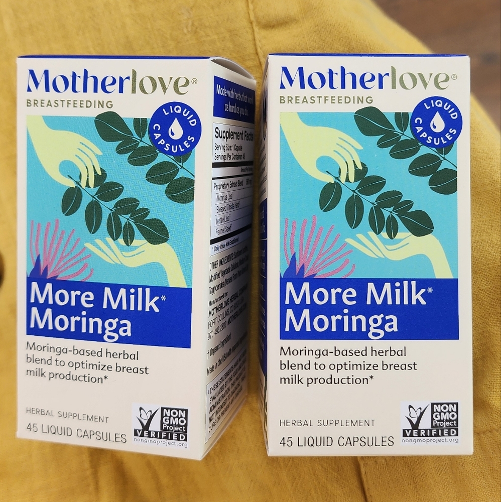 Motherlove More Milk Moringa Liquid Capsules